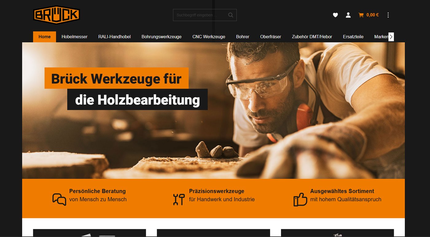 Onlineshop Brück