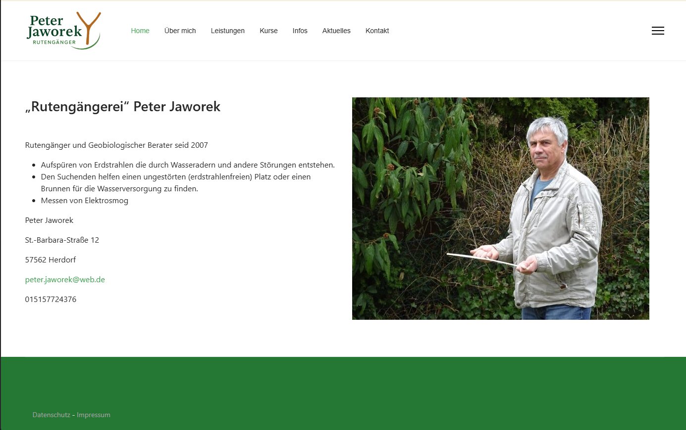 Website Peter Jaworek