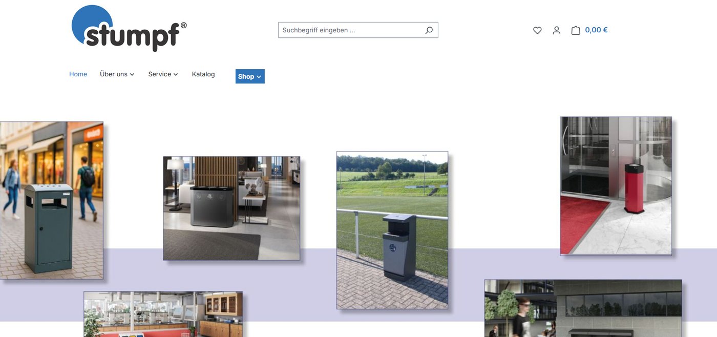 Onlineshop Stumpf Metall